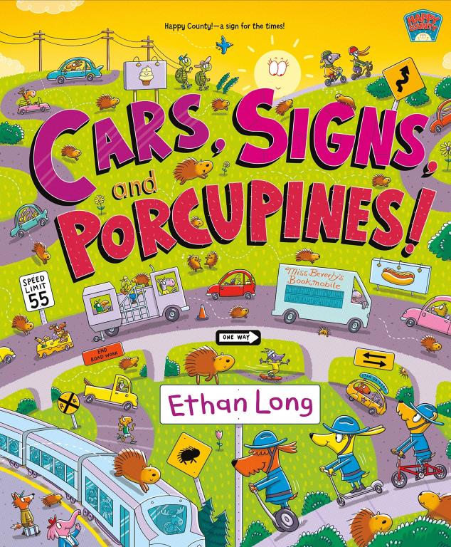 Cars,signs,and porcupine(另開視窗)